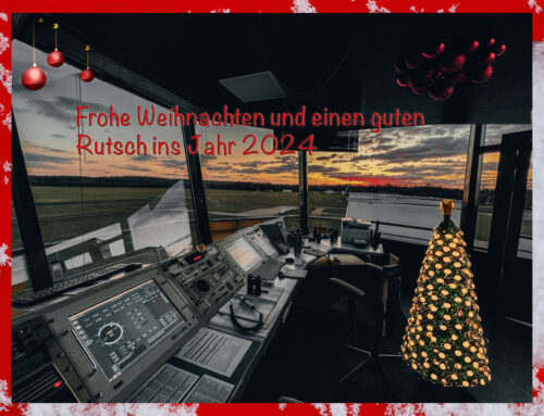 Weihnachtsgrüße vom Flugplatz Borkenberge